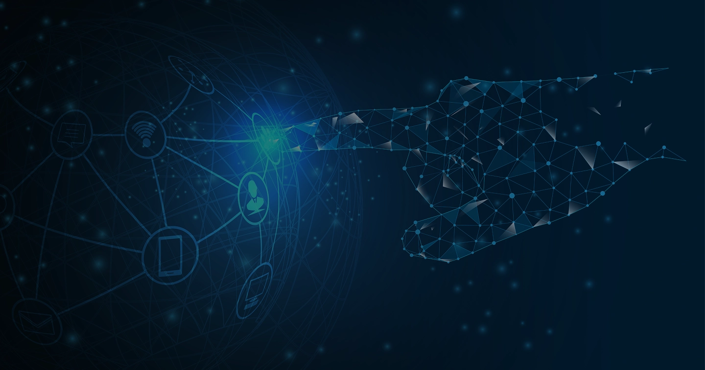 Grafica di sfondo della pagina contatti di Daxloriz